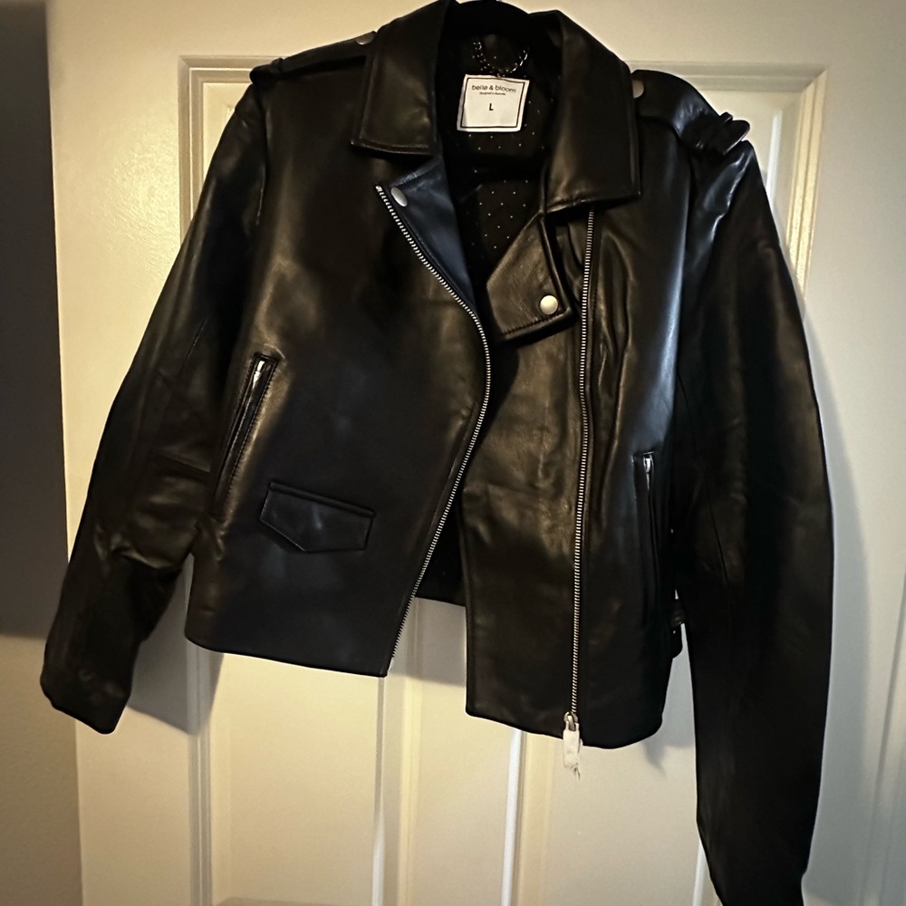 Belle & Bloom Just Friends Leather Jacket for Women